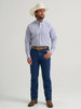 WRANGLER GEORGE STRAIT BLUE PRINT - MENS SHIRT  - 112379062