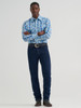 WRANGLER CHECOTAH CLASSIC BLUE PRINT - MENS SHIRT  - 112379225