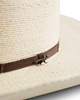 TECOVAS CATTLEMAN PALM COWBOY NATURAL - HAT STRAWS  - U31120NAT