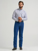 WRANGLER RELAXED FIT BLUE/WHITE PRINT - MENS SHIRT  - 112379162