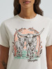WRANGLER HIGHLAND COW SILVER BIRCH - LADIES TEE  - 112375871