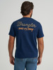 WRANGLER PAGEANT BLUE AMERICAN FLAG - MENS TEE  - 112375764