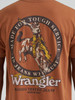 WRANGLER BUCKING BRONCO RAWHIDE - MENS TEE  - 112375796