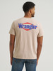 WRANGLER OXFORD TAN HEATHER GRAPHIC - MENS TEE  - 112375807