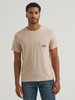 WRANGLER OXFORD TAN HEATHER GRAPHIC - MENS TEE  - 112375807