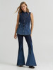 WRANGLER LAINEY WILSON DARK DENIM - LADIES VESTS  - 112380460