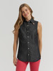 WRANGLER LAINEY WILSON BLACK DENIM - LADIES SHIRT  - 112380459