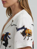 WRANGLER LAINEY WILSON RODEO WHITE - LADIES SHIRT  - 112380469