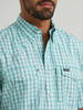 WRANGLER PERF LATIGO BAY PLAID SNAP - MENS SHIRT  - 112375131