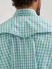 WRANGLER PERF LATIGO BAY PLAID SNAP - MENS SHIRT  - 112375131