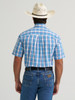 WRANGLER GEORGE STRAIT BLUE PLAID - MENS SHIRT  - 112379060