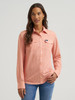 WRANGLER PERFORMANCE ARIA ORANGE PRINT - LADIES SHIRT  - 112379522