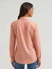 WRANGLER PERFORMANCE ARIA ORANGE PRINT - LADIES SHIRT  - 112379522