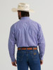 WRANGLER GEORGE STRAIT  BLUE/RED GEO - MENS SHIRT  - 112379064
