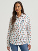 WRANGLER PERFORMANCE ARIA CACTUS CREAM - LADIES SHIRT  - 112379521