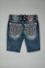 ROCK REVIVAL ZINFANDEL H233 MEDIUM WASH - MEN SHORTS   - RP3531H233