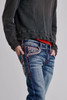 ROCK REVIVAL RICHIE J214 STRAIGHT - MENS JEANS  - RP3836J214R