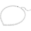 SWAROVSKI MESMERA SILVER MIXED CUT WHITE - ACCESSORIES JEWELRY NECKLACE - 5665242
