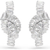 SWAROVSKI BAGUETTE CUT, KNOT, WHITE - ACCESSORIES JEWELRY EARRINGS - 5727040
