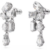 SWAROVSKI MESMERA HANGING CLUSTER SILVER - ACCESSORIES JEWELRY EARRINGS - 5689700