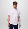 COLUMBIA PFG SKIFF GUIDE WHITE - MENS POLO  - 2136761100