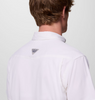 COLUMBIA PFG SKIFF GUIDE WHITE - MENS POLO  - 2136761100