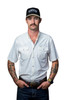 FERREL WHITE SNAP SHIRT - MENS SHIRT  - FSS1002300