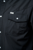 FERREL BLACK SNAP - MENS SHIRT  - FSS1002335