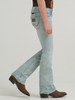WRANGLER LAINEY WILSON BLEACH BOOT HUG - KIDS GIRLS JEANS - 112368275