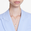 SWAROVSKI SUBLIMA LAYERED PENDANT, WHITE - ACCESSORIES JEWELRY NECKLACE - 5684244