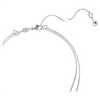SWAROVSKI SUBLIMA LAYERED PENDANT, WHITE - ACCESSORIES JEWELRY NECKLACE - 5684244