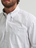 WRANGLER GEORGE STRAIT WHITE PINK PRINT - MENS SHIRT  - 112379023