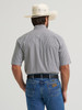 WRANGLER GEORGE STRAIT WHITE GREY PRINT - MENS SHIRT  - 112379058