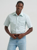 WRANGLER 20X GREEN SNAP PRINT - MENS SHIRT  - 112378708
