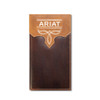 ARIAT RODE BOOT STITCH OVERLAY BROWN - ACCESSORIES WALLET  - A3566902