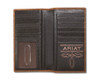 ARIAT RODOE BASKETWEAVE MEDIUM BROWN - ACCESSORIES BELT LADIES - A3567544