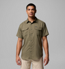 COLUMBIA UTILIZER STONE GREEN - MENS SHIRT  - 1577761397