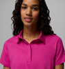 COLUMBIA PARSONS POINT FUCHSIA HEATHER - LADIES POLO  - 2155421538