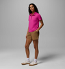 COLUMBIA PARSONS POINT FUCHSIA HEATHER - LADIES POLO  - 2155421538