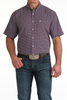 CINCH ARENAFLEX PURPLE PRINT - MENS SHIRT  - MTW1704162