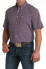 CINCH ARENAFLEX PURPLE PRINT - MENS SHIRT  - MTW1704162