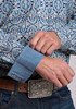 STETSON BLUE PAISLEY MEDALLION PRINT - MENS SHIRT  - 11-001-0425-2009BU