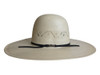 AMERICAN HAT COMPANY OPEN CROWN 20X STAR WAVE - HAT STRAWS  - 7420S