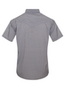 RODEO GREY AZTEC SNAP PRINT - MENS SHIRT  - MPS110S-1138