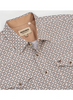 RODEO BROWN AZTEC SNAP PRINT - MENS SHIRT  - MPS110S-1141