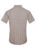 RODEO BROWN AZTEC SNAP PRINT - MENS SHIRT  - MPS110S-1141