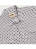 RODEO BROWN AZTEC SNAP PRINT - MENS POLO  - RT101S-1103