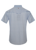 RODEO BLUE/RED GEO PRINT - MENS POLO  - RT101S-1105