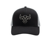 RODEO TWILL MESH BLACK-GREY - HATS CAP  - TH101-1106