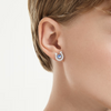 SWAROVSKI SYMBOLICA BLUE HORSE SHOE - ACCESSORIES JEWELRY EARRINGS - 5746563
